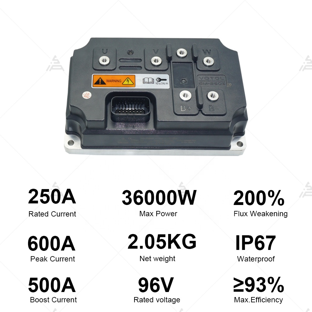 Votol EM260SGTP-CAN-96V High P - đánh giá và giá Programmable Bldc Motor Controller 96V